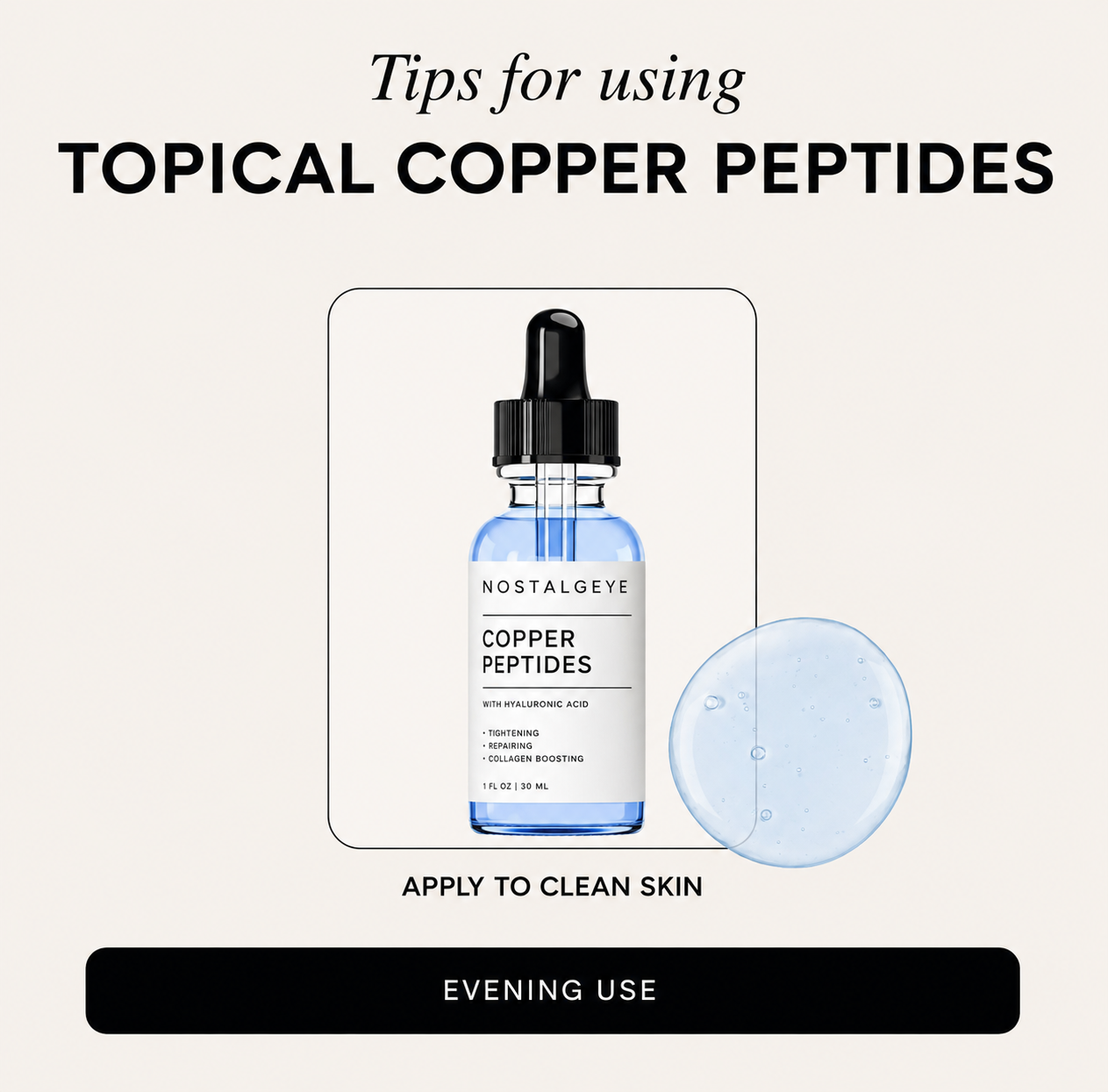Copper Peptides (GHK-Cu) Firming Serum